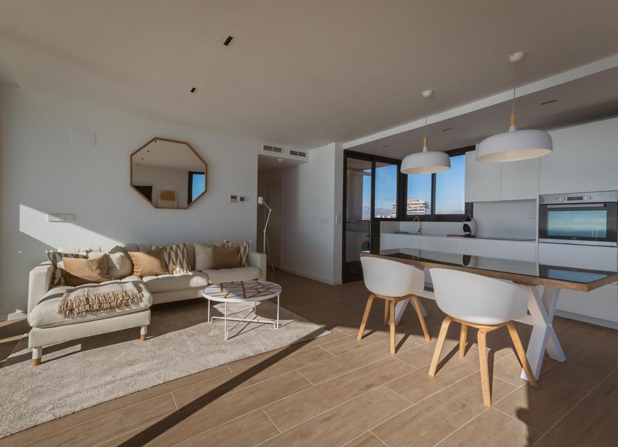 Ferienwohnung Modern Sea Front Jacuzzi Blue Sky Alicante Exterior foto