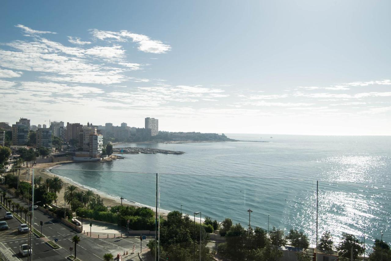 Ferienwohnung Modern Sea Front Jacuzzi Blue Sky Alicante Exterior foto